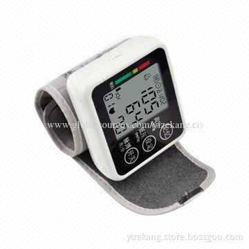 New Products Digital Wrist Blood Pressure Monitor with Voice Function and LCD Screen